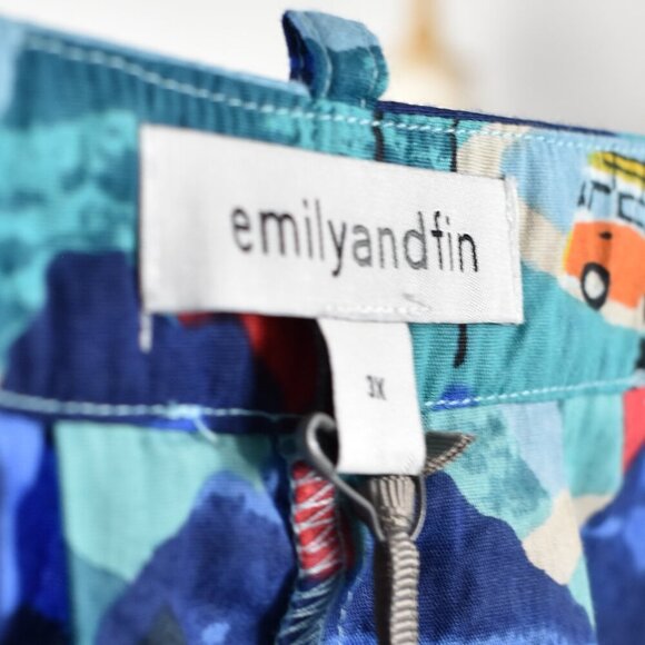 Emily and Fin ModCloth Pippa Skirt Road Trippin NEW - 3X - Picture 10 of 11